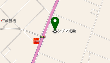 シグマ光機(株)本社工場の地図画像