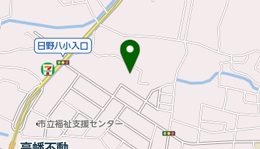 山五製陶(株)東京工場の地図画像