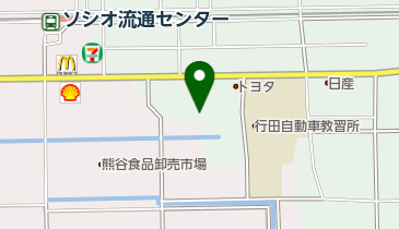 埼玉トヨタ自動車(株)行田物流センター」(行田市-社会関連-〒361-0056