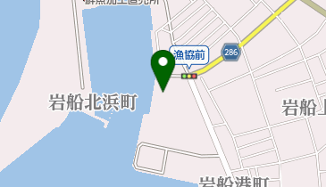 新潟漁業協同組合地方卸売市場岩船港市場の地図画像