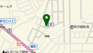 国際人間環境研究所の地図画像