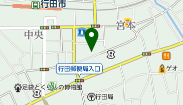 青美矢沢第2倉庫の地図画像