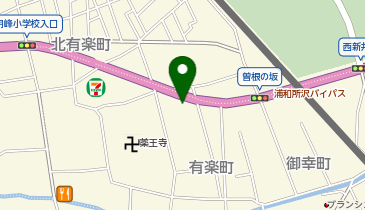 コピーセンターの地図画像