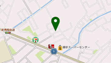 (株)久星物流本社の地図画像