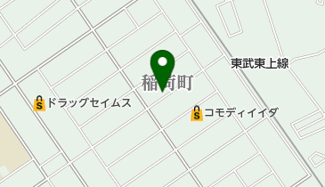 埼玉土建川越支部藤間分会センターの地図画像