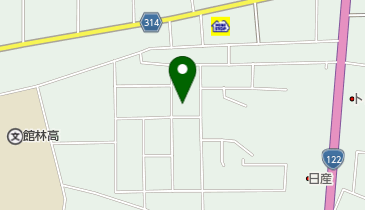 ヤクルト館林西センターの地図画像