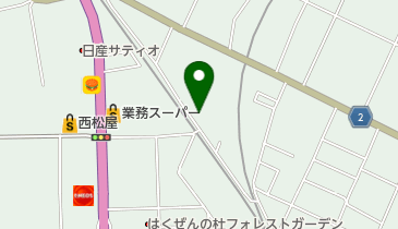 (有)山上製作所の地図画像