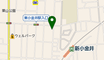 東小金井音楽センターの地図画像