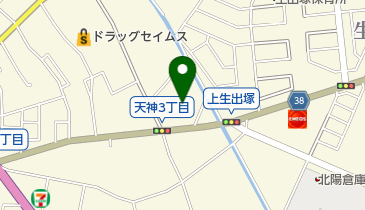 (有)岩上製作所の地図画像