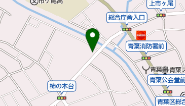 (株)海正コーポレーション市ケ尾倉庫の地図画像