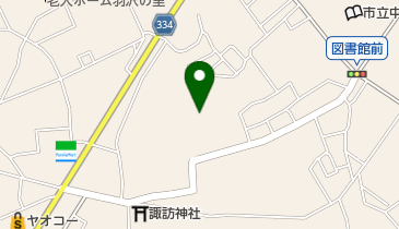 加治建設工業(株)の地図画像