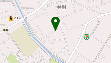 油機工業(株)の地図画像