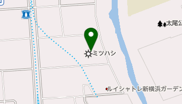 ミツハシライス港北工場の地図画像