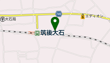JR大石工務センターの地図画像
