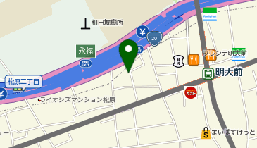 (有)平成物流の地図画像
