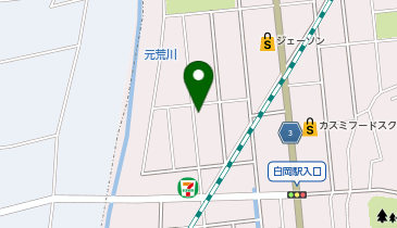 (株)平和物流の地図画像