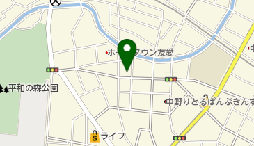 (株)ANファクトリーの地図画像