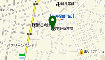 泥棒市場の地図画像