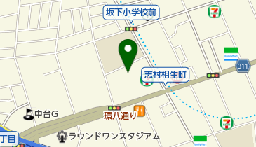(有)丸山工業所の地図画像