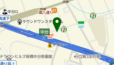 (株)千代田製作所の地図画像