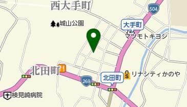 発達支援センタースマイルの地図画像