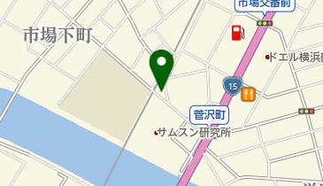 (有)川登工業の地図画像