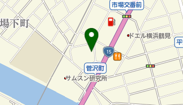 黒崎播磨(株)ファーネス事業部鶴見倉庫の地図画像