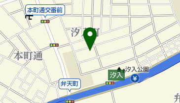 富士野工業(株)の地図画像