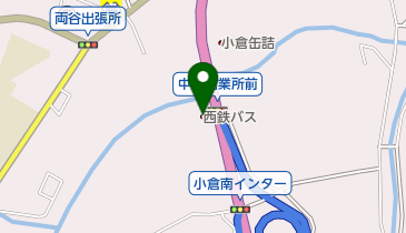 西鉄バス北九州(株)中谷自動車営業所の地図画像