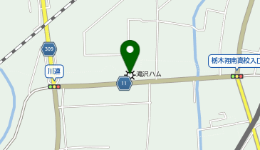 滝沢ハム(株)タキザワデリカ工場の地図画像