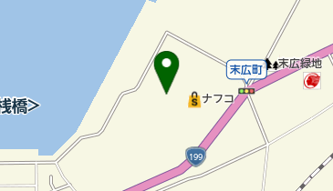 ナフコ北九州物流センターの地図画像