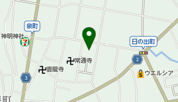 (株)三中製作所の地図画像