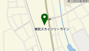 春日部軌道区北春日部倉庫の地図画像