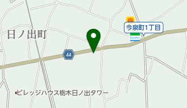 ヤクルト栃木東センターの地図画像
