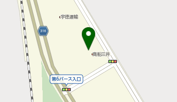 (株)商船三井大井物流センター東京税関許可保税上屋の地図画像