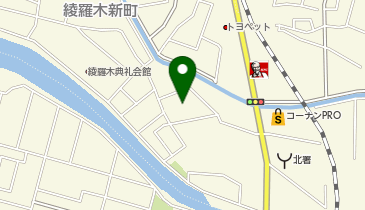 前田海産(株)綾羅木工場の地図画像