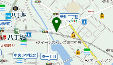 新川二丁目越一センターの地図画像