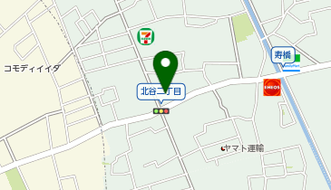湯の泉草加健康センターの地図画像