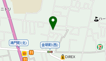 (有)片岡工業の地図画像