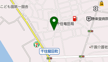 笹川板金工業所の地図画像