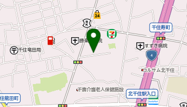 (株)寿食料品工業本社の地図画像