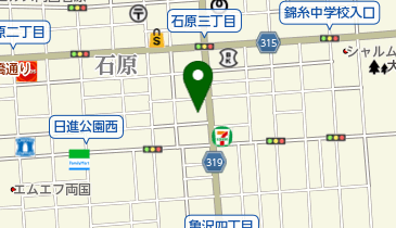 (株)日本イトミック石原事業所の地図画像