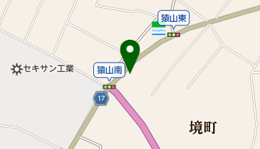 中央通運(株)境(営)の地図画像