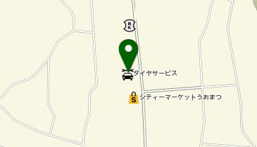 ブリヂストン三和タイヤセンターの地図画像
