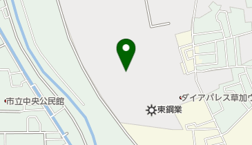 東鋼業(株)八潮物流施設の地図画像