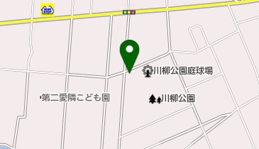 越谷市川柳公園防災備蓄倉庫の地図画像