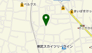 東京カラー印刷(株)墨田工場の地図画像