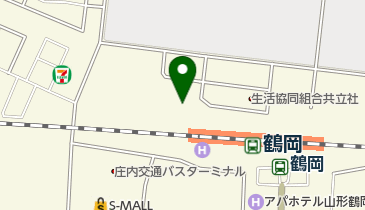 全農山形県本部青果物流通センターの地図画像