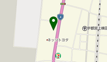 (株)カネココーポレーション宇都宮南営業所の地図画像