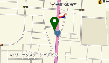 (株)サカイ引越センター宇都宮支社の地図画像